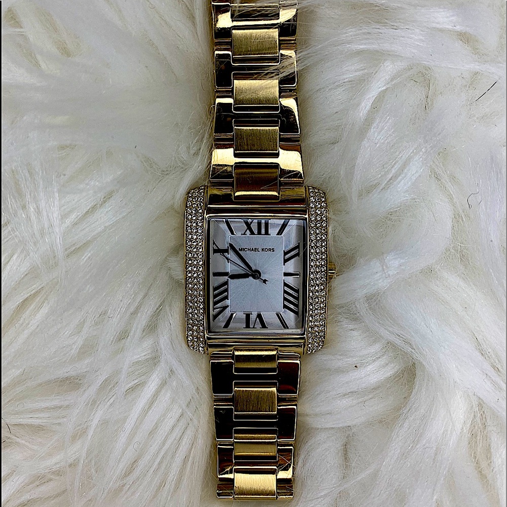 Michael Kors Women’s Emery Goldtone Watch